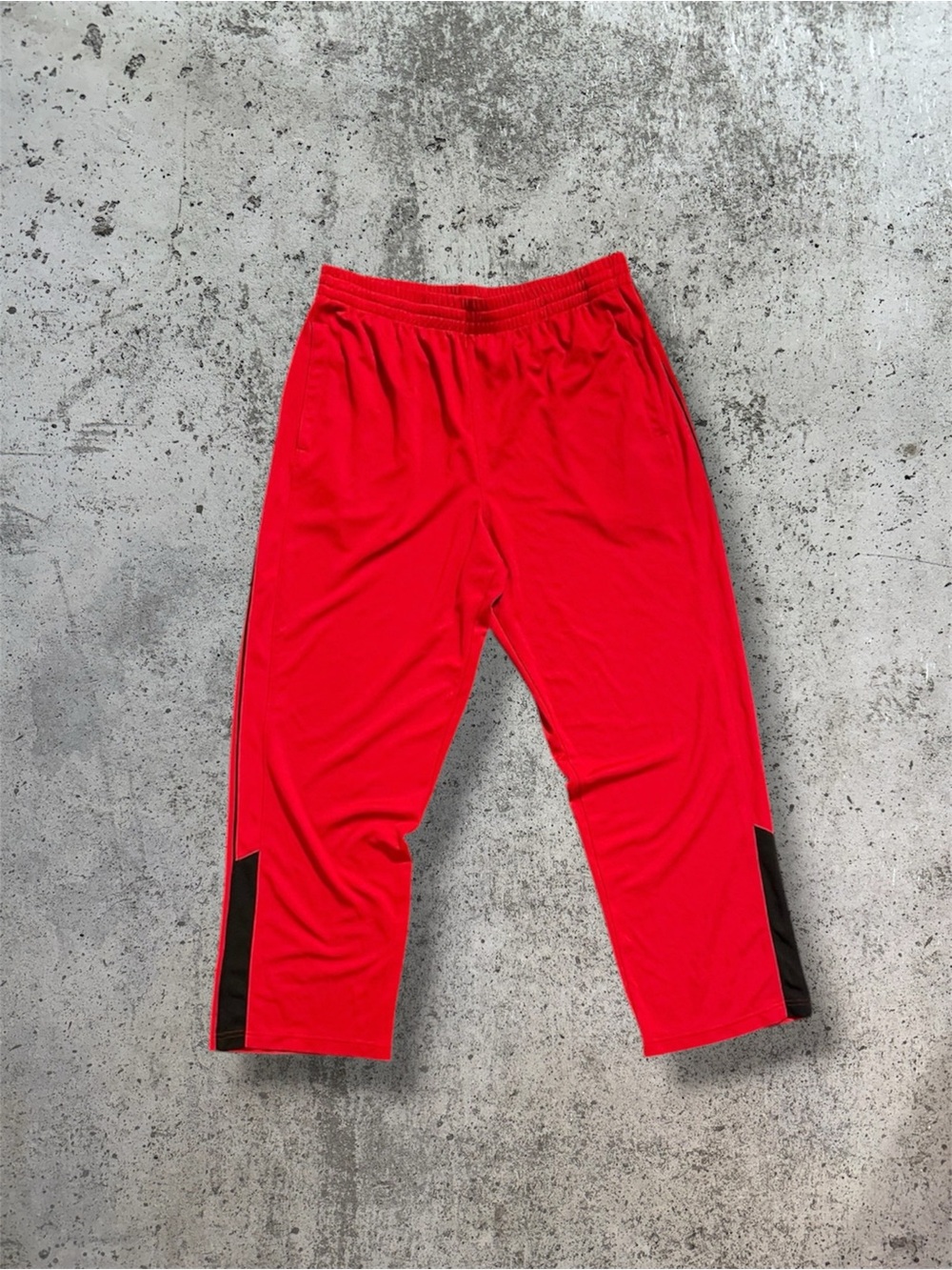 Vintage Y2K Starter Red Black Baggy Track Pants Men’s L